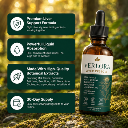 Verlora Complete Liver Support To Restore Energy And Vitality